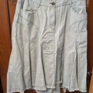 Women's Denim skirt -- size 12